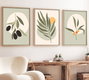 Wallity Huhu116 Pintura Decorativa en MDF con Marco (3 Piezas) 50 x 70 cm